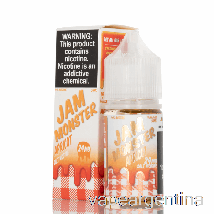 Albaricoque - Mermelada Monster Sales - 30ml 48mg Vape Descartable
